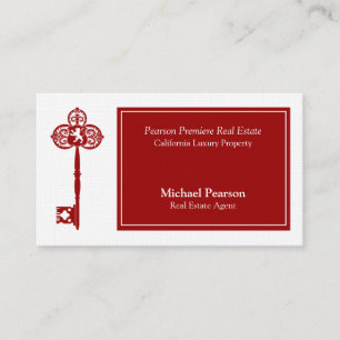 Luxury Real Estate Agent Business Card Template