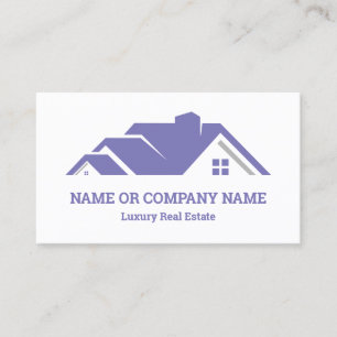 Luxury Real Estate Agent Realtor Business Card