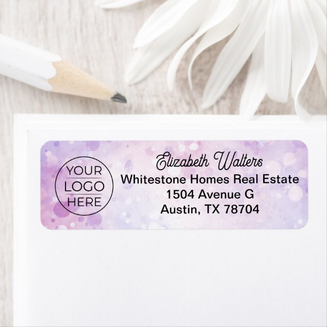Luxury Realtor Return Address Label  (Insitu)