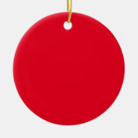 Luxury Red Christmas Keepsake Ornament