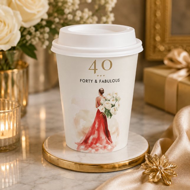 Luxury Red Dress Birthday Cup (Creator Uploaded)
