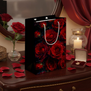 Luxury Red Roses Valentine’s Day Gift Bag