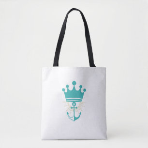 Luxury Riviera Yacht Club Custom Beach Tote Bag
