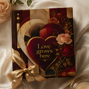 Luxury Romantic Love Card “Love Grows Here