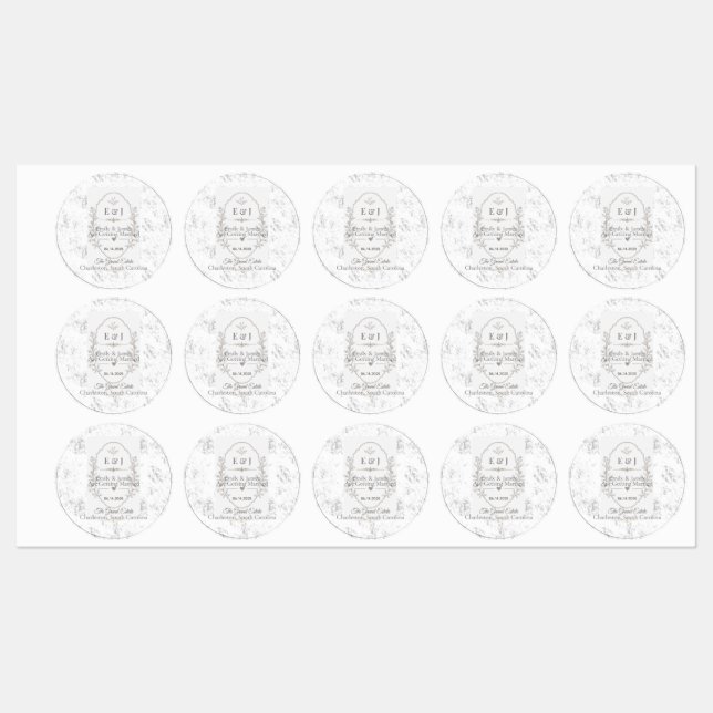 Luxury Romantic Wedding Celebration Design (Sheet)