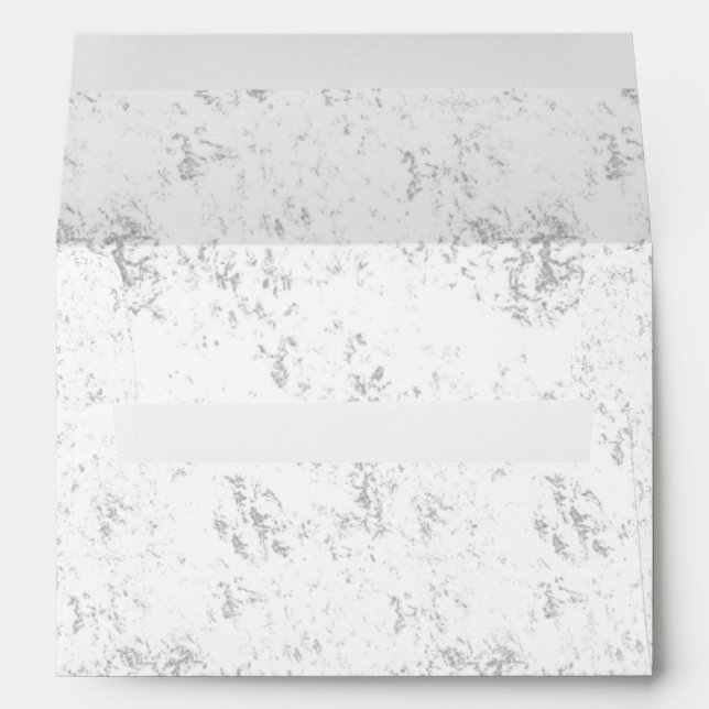 Luxury Romantic Wedding Celebration Design Envelope (Back (Bottom))