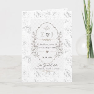 Luxury Romantic Wedding Celebration Design Programme