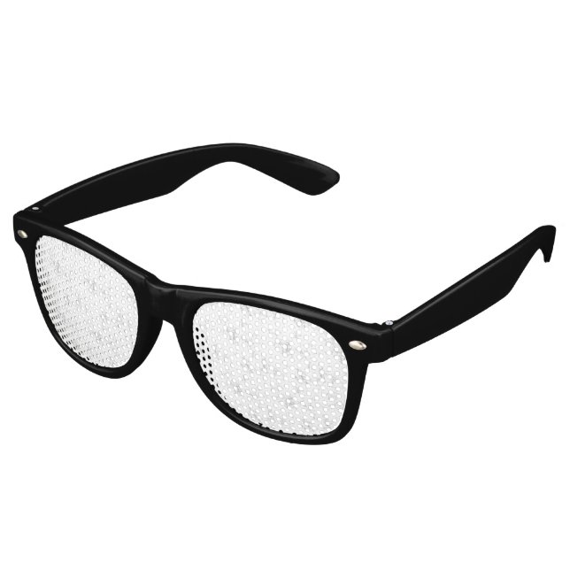 Luxury Romantic Wedding Celebration Design Retro Sunglasses (Angled)