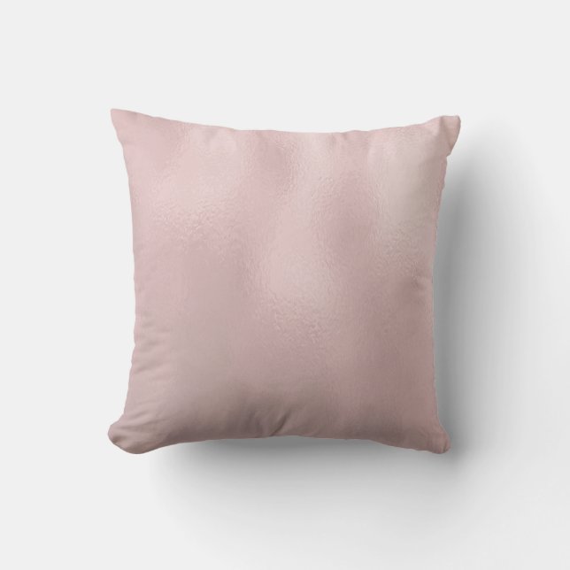Luxury Rose gold Glass Texture design Cushion (Front)
