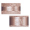 Luxury Rose Gold Glitter Sparkling Stars Monogram