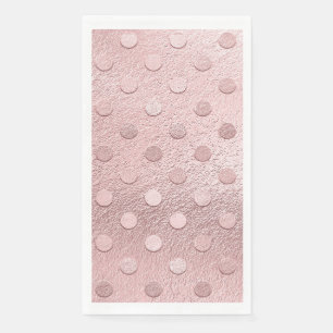 Luxury Rose Gold Pink  Napkin