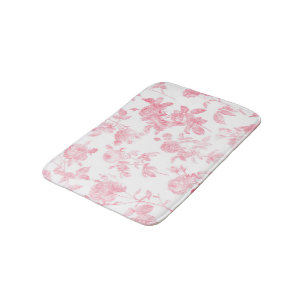 Luxury Rose Pattern  Bath Mat