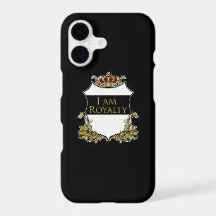 Luxury Royal Crown Crest Gold Shield Regal