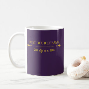 Luxury Royal Plum Gold Coffee Mug