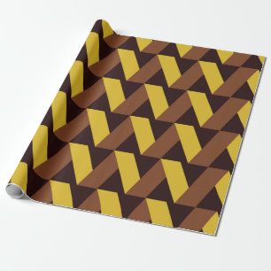Luxury seamless pattern of zigzag line wrapping paper