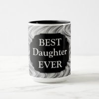Luxury Silver ‘Best Daughter Ever’ design