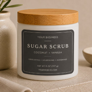 Luxury Small Business Branding Product Label