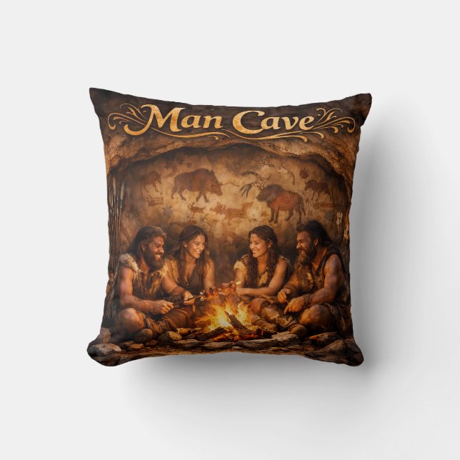 Luxury small man cave cushion/unique design cushion (Front)