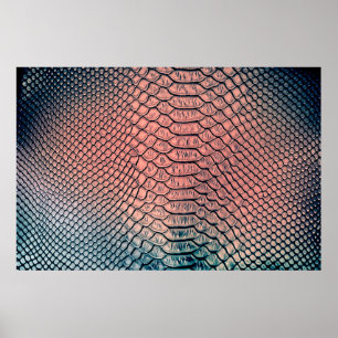 Luxury snake skin texture backgroundtexture,leathe poster