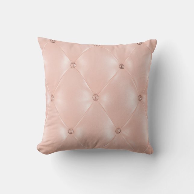 Luxury Sofa: Old Rose Texture Cushion (Front)