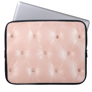 Luxury Sofa: Old Rose Texture Laptop Sleeve