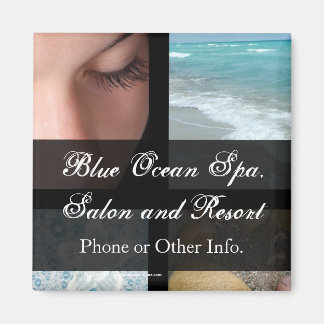 Luxury Spa Resort Theme Magnet