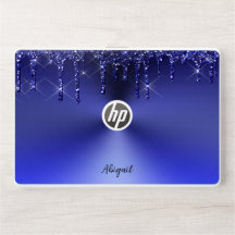 Luxury Sparkle Blue Dripping Glitter Personalised