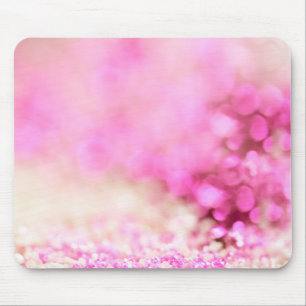 Luxury Sparkling Pink Glitter Dream Mouse Mat
