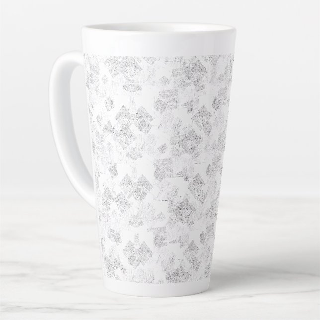 Luxury Speckled Ceramic Mug – Artisan-Style Coffe (Left Angle)