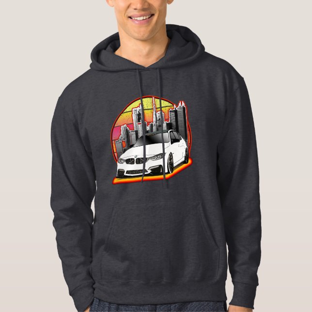 luxury sports car hoodie (Front)