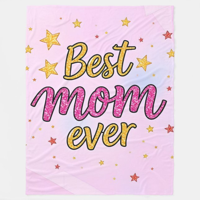 Luxury Stars Popular Gift Collection Fleece Blanket (Front)