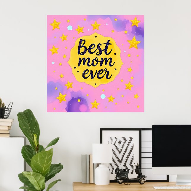 Luxury Stars Trendy Gift Collection Poster (Home Office)