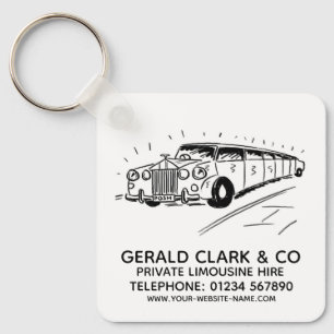 Luxury Stretch Limousine Hire Key Ring