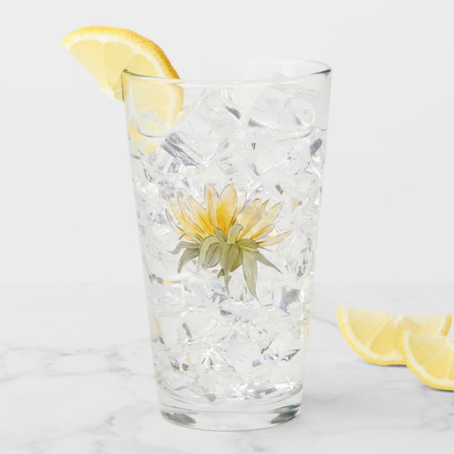 Luxury Sunflower Wedding   Glass (Front Ice)