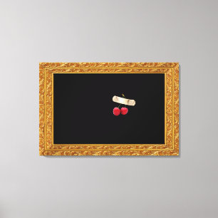 Luxury Surreal Cherry Canvas Print
