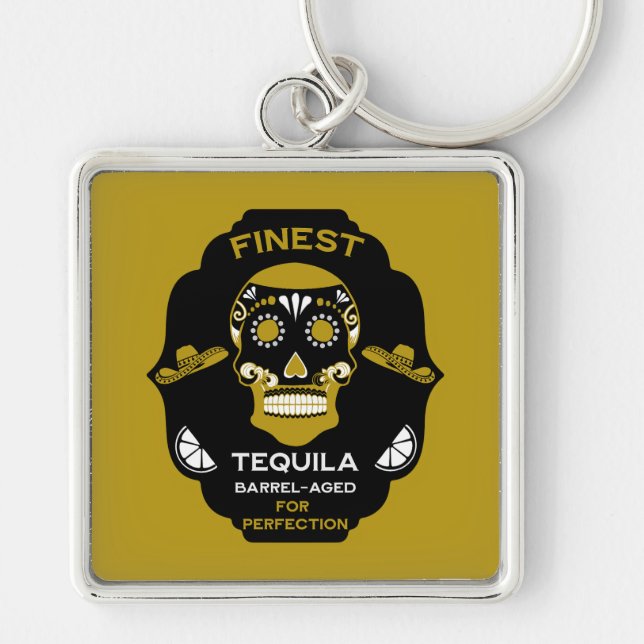 Luxury Tequila Gift Key Ring (Front)