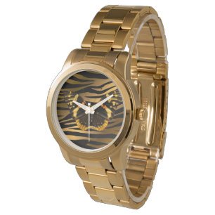 Luxury Tiger Butterfly Trendy Line Watch