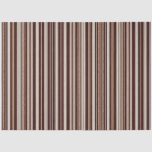 Luxury Trendy Brown White Linen Texture Collection Tissue Paper