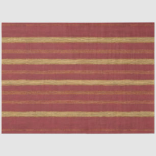 Luxury Trendy Burgundy Gold Linen Collection Tissue Paper