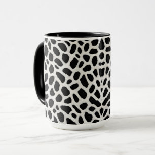 Luxury Trendy White Leopard Elegant Collection Mug