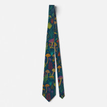 Luxury Tropical Botanical Tie