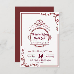 Luxury Valentines Day Invitations
