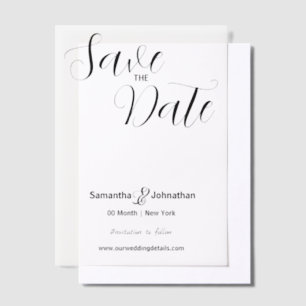 Luxury vellum photo overlay script vellum invitations