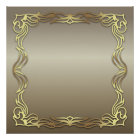 Luxury Vintage Gold Frame on A Gold Background