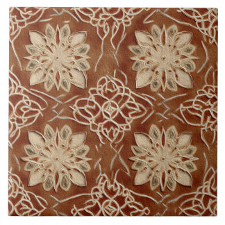 Luxury Vintage Islamic Geometric Sand Terracotta  Tile