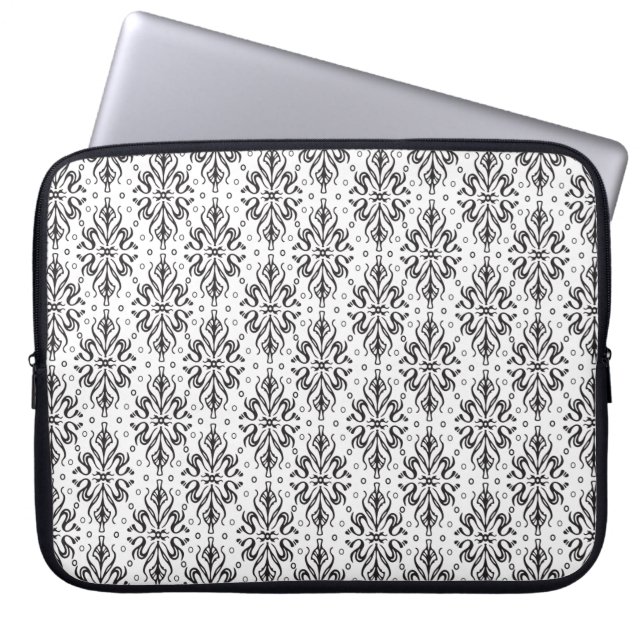 Luxury Vintage Pattern 4 Laptop Sleeve (Front)