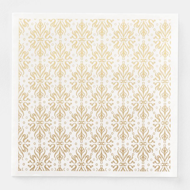 Luxury Vintage Pattern Napkin (Front)