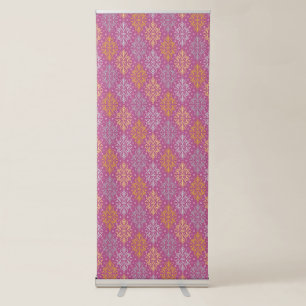 Luxury Vintage Pattern Retractable Banner