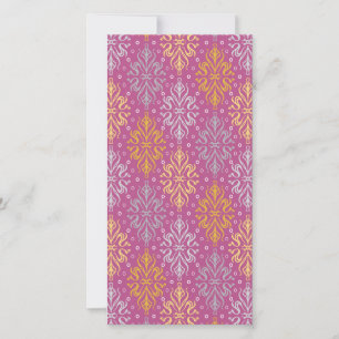 Luxury Vintage Pattern Save The Date