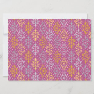 Luxury Vintage Pattern Save The Date
